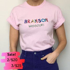 📌 BUNDLE SALE 📌 Embroidered Branson Missouri tee